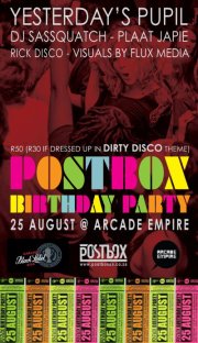 Rick Disco - PostBox Birthday Set - 2012-08-25